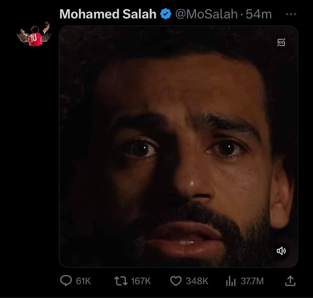 فيديو محمد صلاح عن غزة 