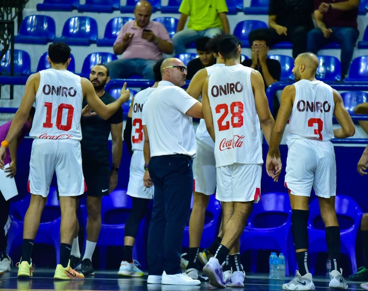 سلة زمالك يكتسح الطيران