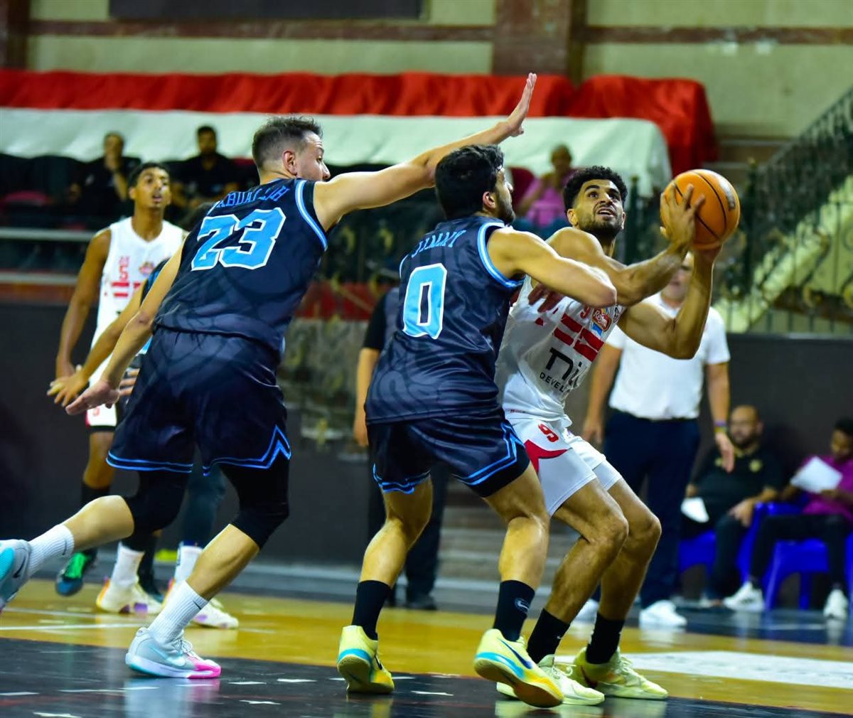 سلة زمالك يكتسح الطيران