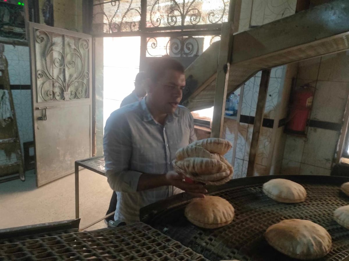 حملات تموينية علي المخابز 