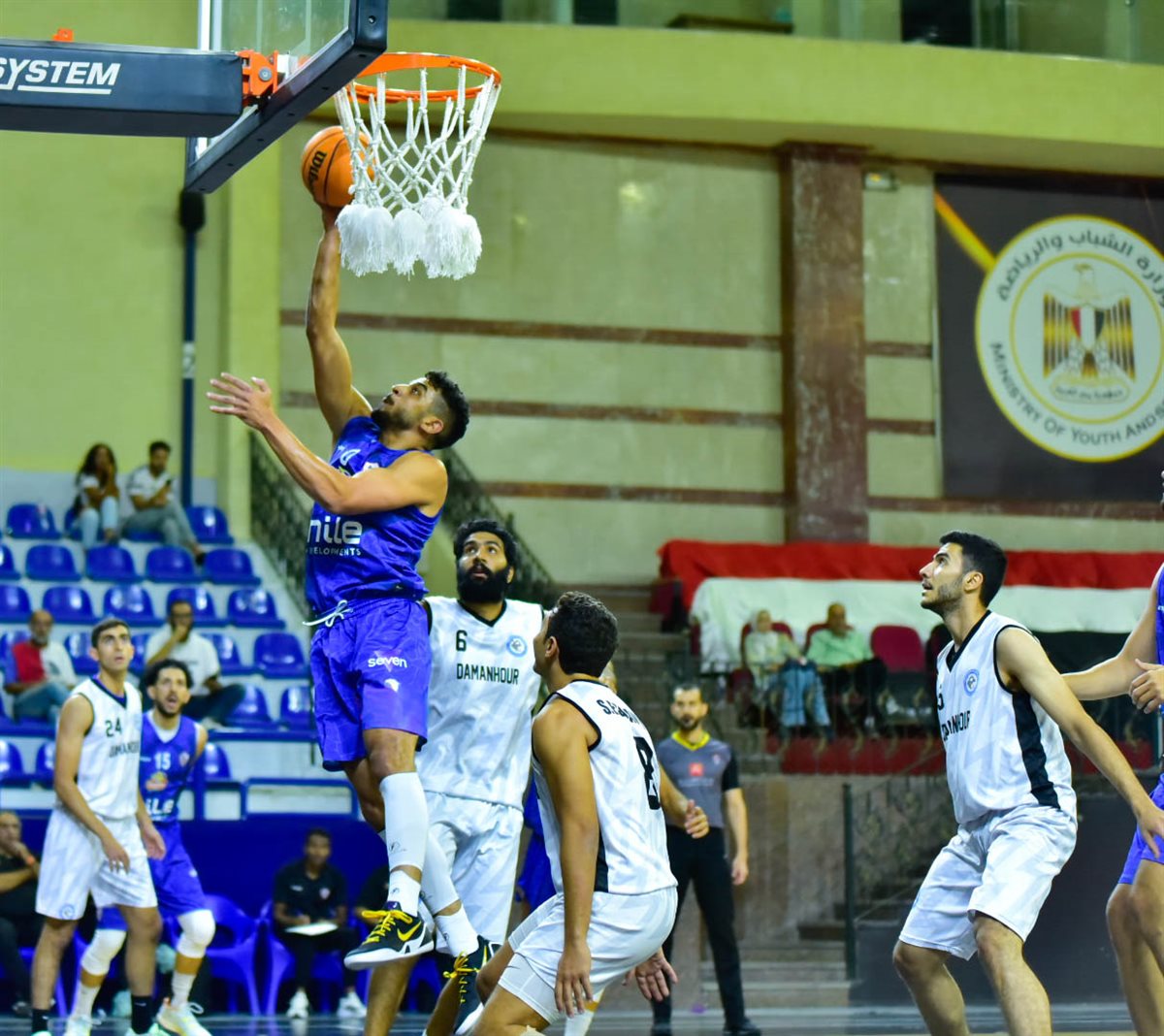 سلة الزمالك تكتسح ألعاب دمنهور في دوري المرتبط