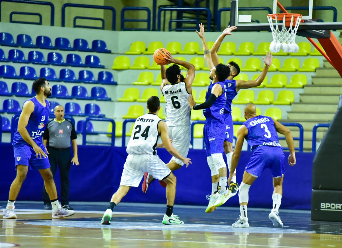 سلة الزمالك تكتسح ألعاب دمنهور في دوري المرتبط