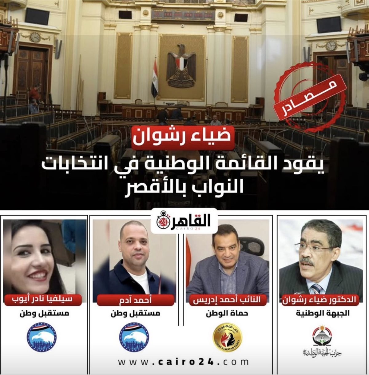 مرشحي مجلس النواب بالأقصر