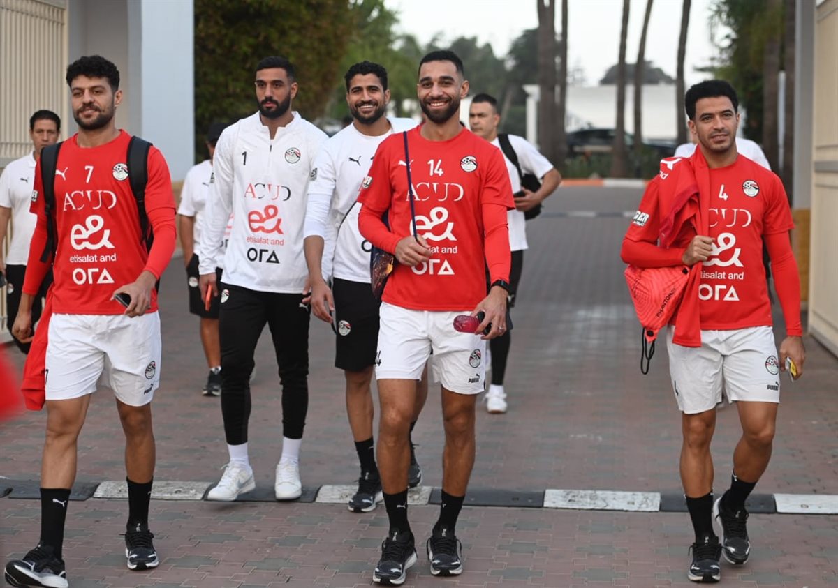مران منتخب مصر المشارك في كأس العرب خلال معسكر المغرب