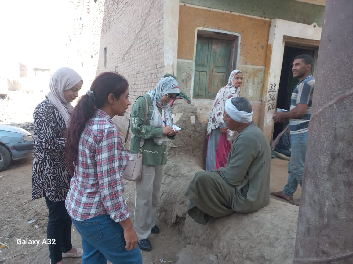 محافظ الفيوم : تحصين 25795 رأس ماشية ضد أمراض الحمى القلاعية والوادي المتصدع والجلد العقدي