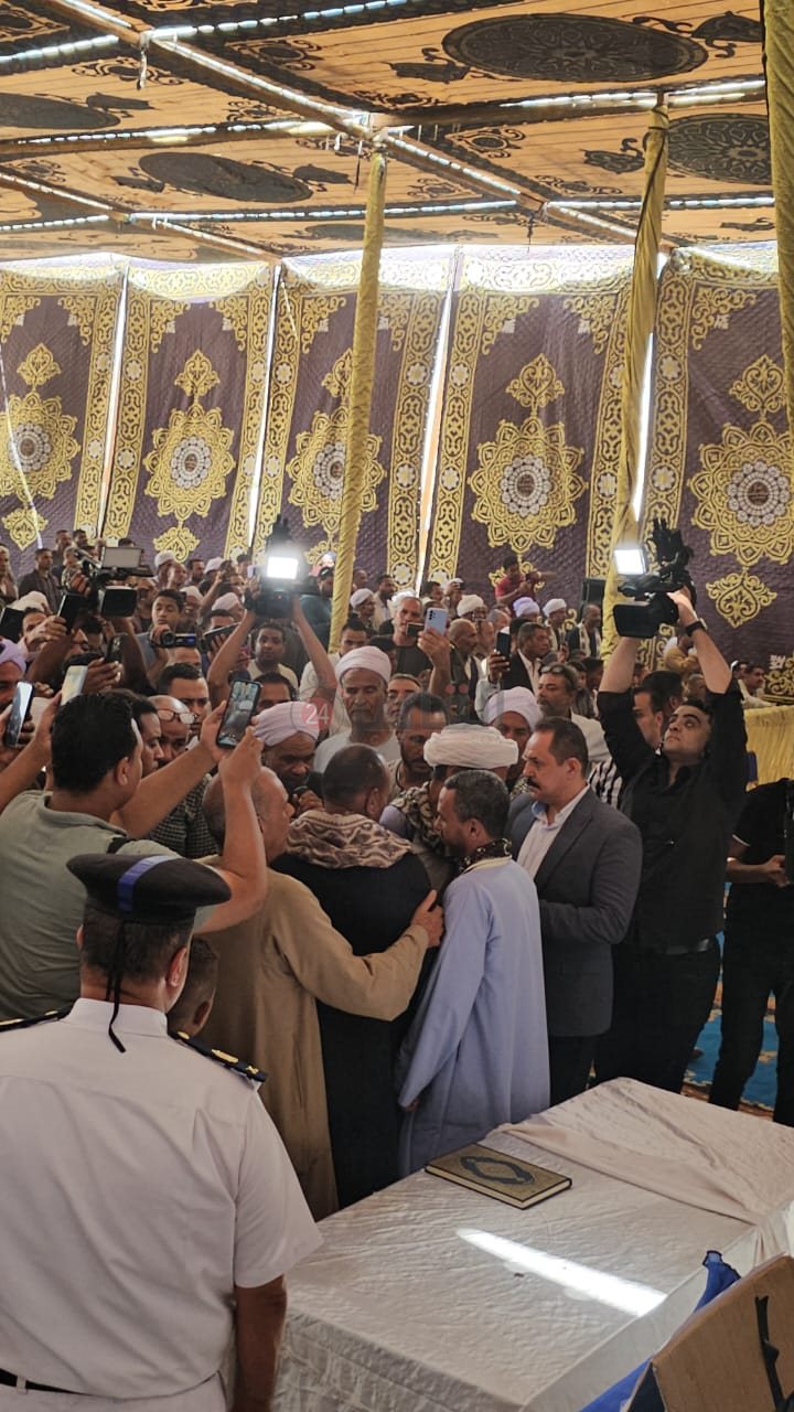 إنهاء أكبر خصومة ثأرية في تاريخ أبو حزام بقنا