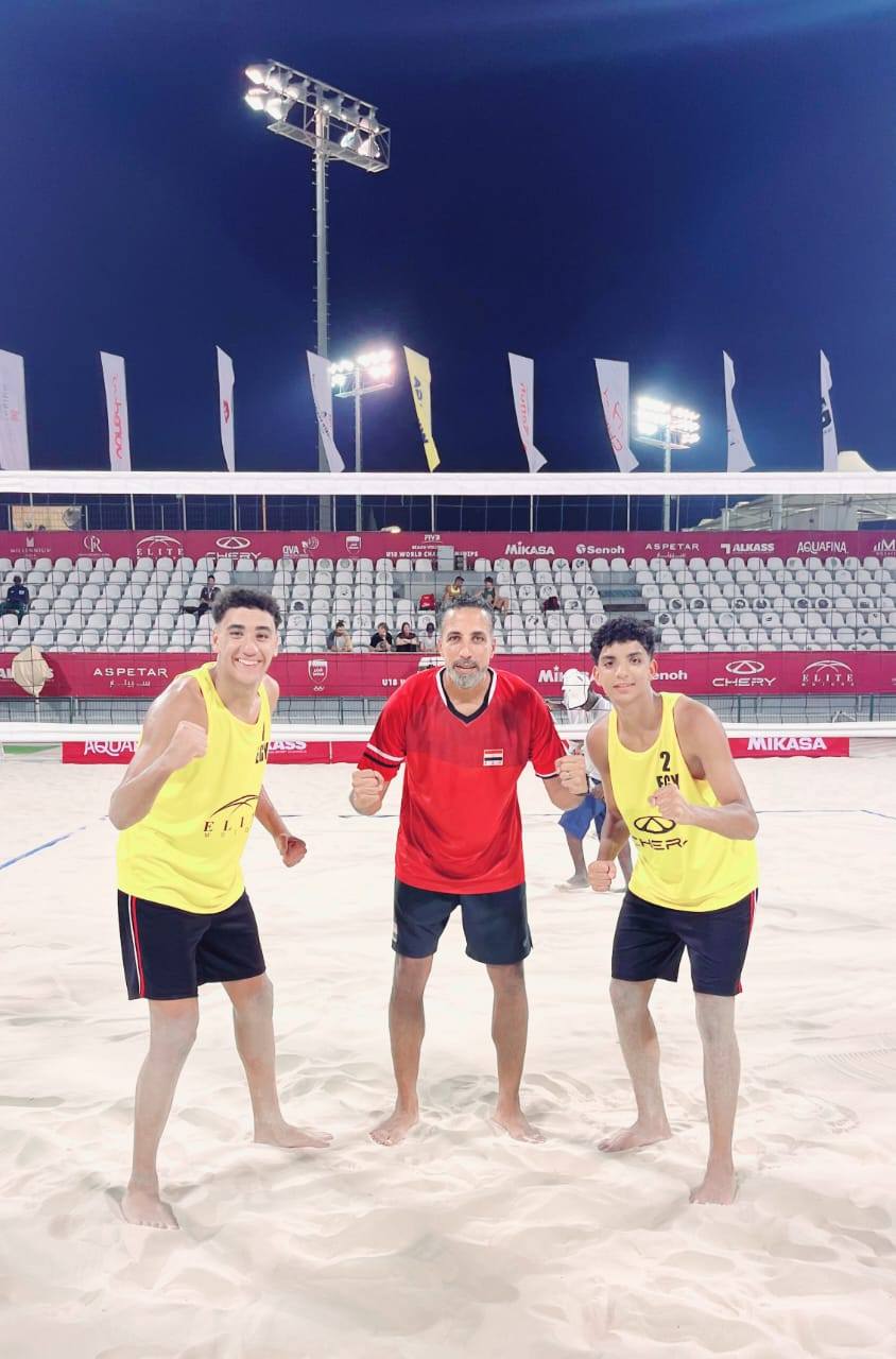 منتخب مصر للشباب للكرة الشاطئية يهزم قطر في افتتاح مشواره ببطولة العالم