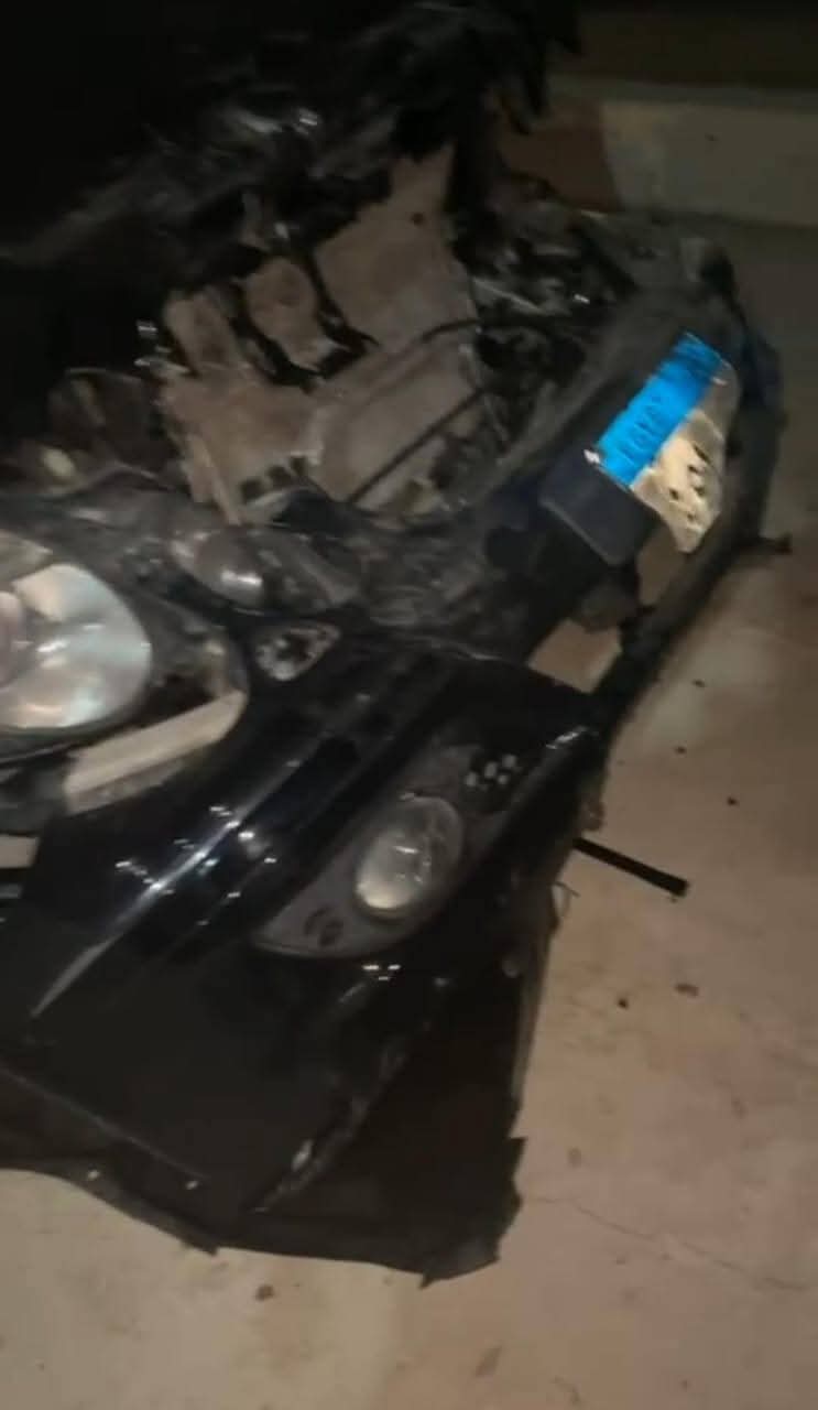 جانب من الحادث 