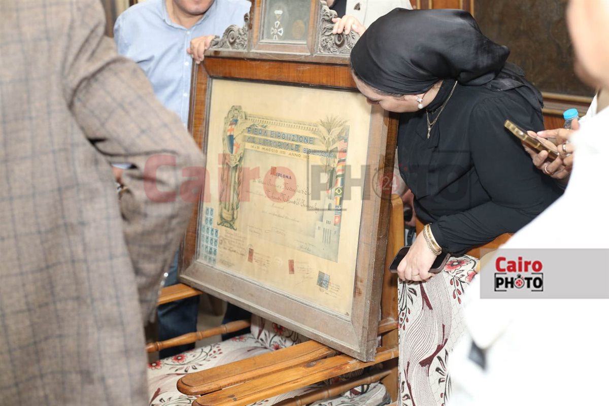 لوحة نادرة من قصر محمد بك الشناوي