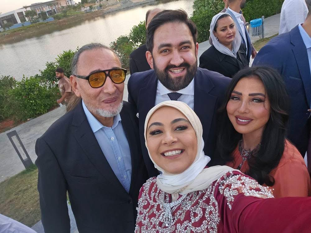 صور عقد قران نجل الإعلامي خيري رمضان 