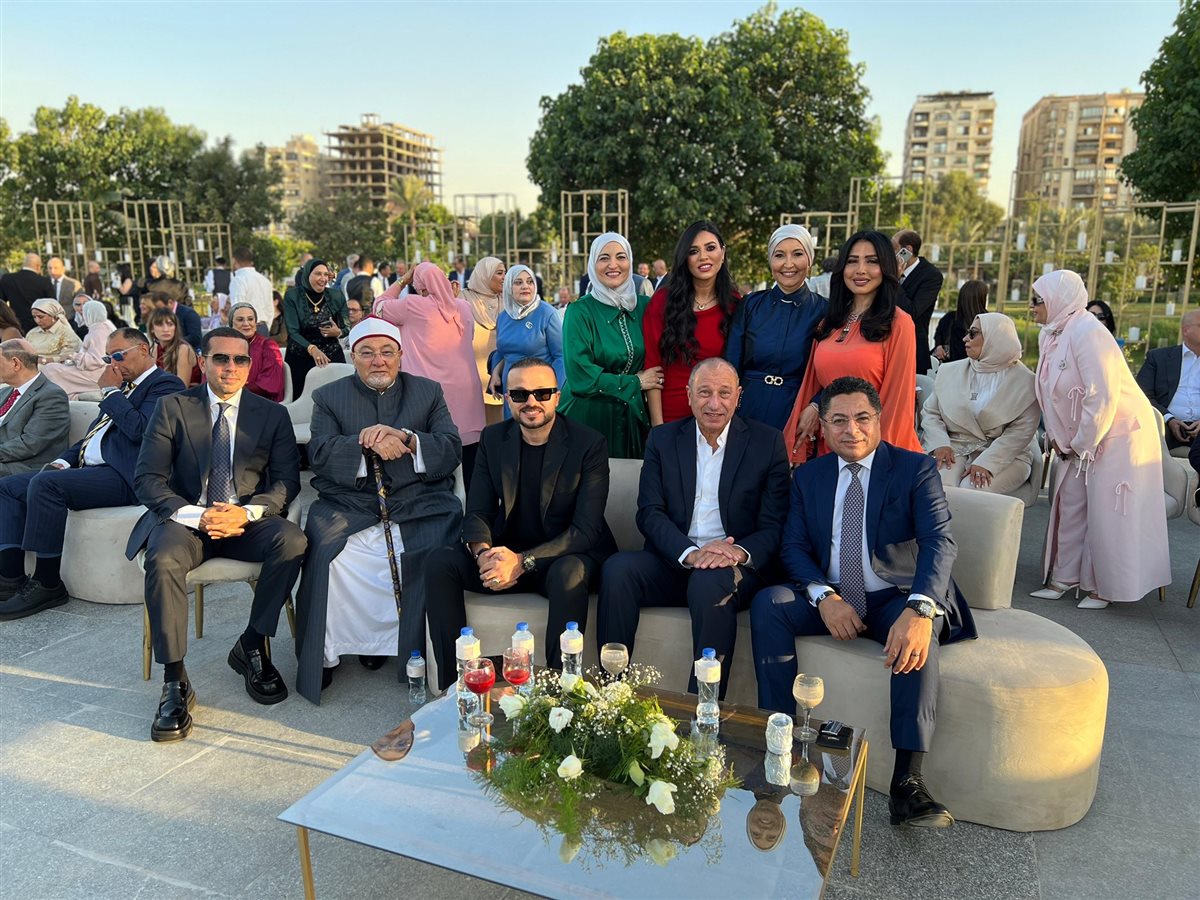 صور عقد قران نجل الإعلامي خيري رمضان 