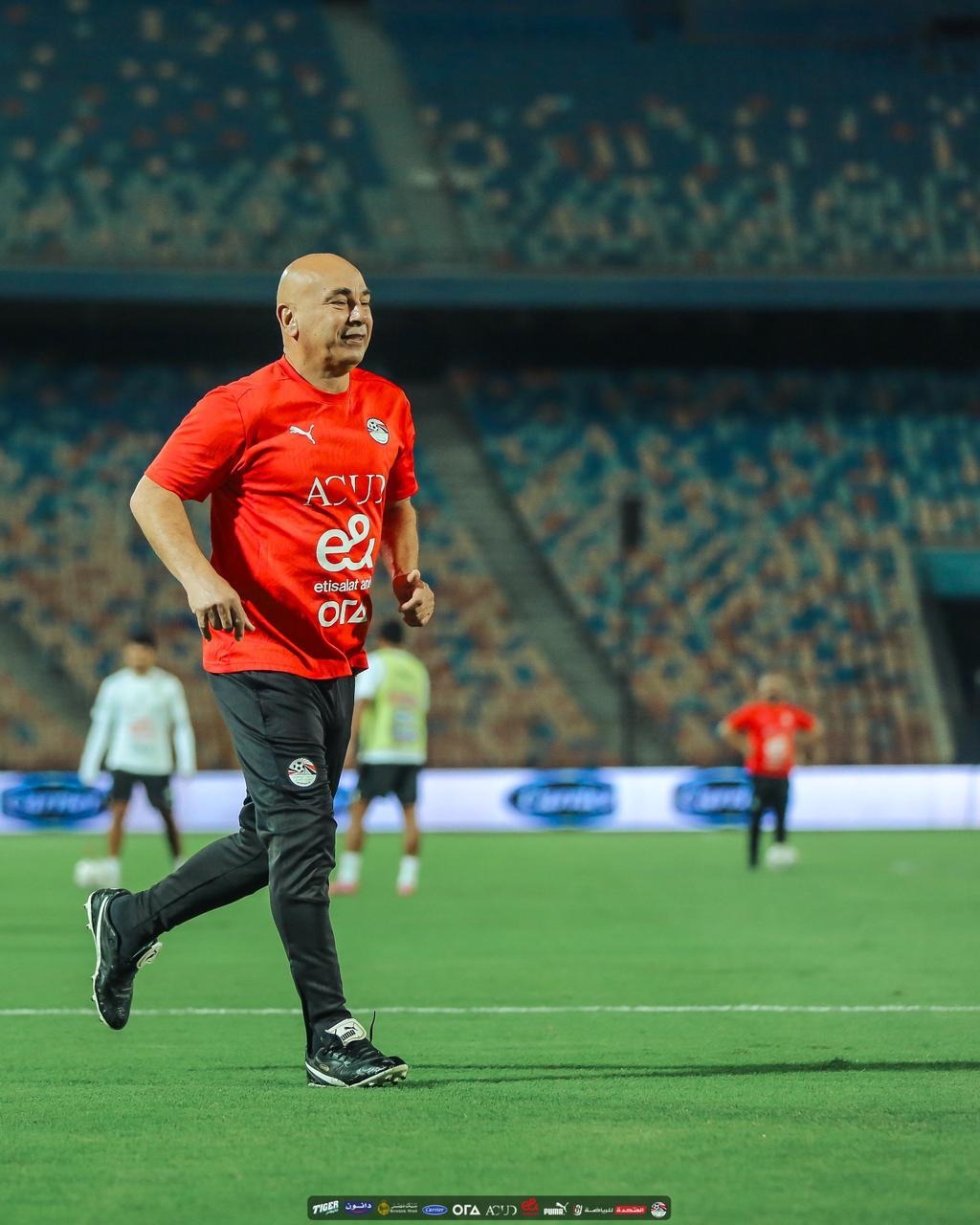 <strong>منتخب مصر يخوض تدريبه باستاد القاهرة استعدادا لمواجهة غينيا بيساو</strong>