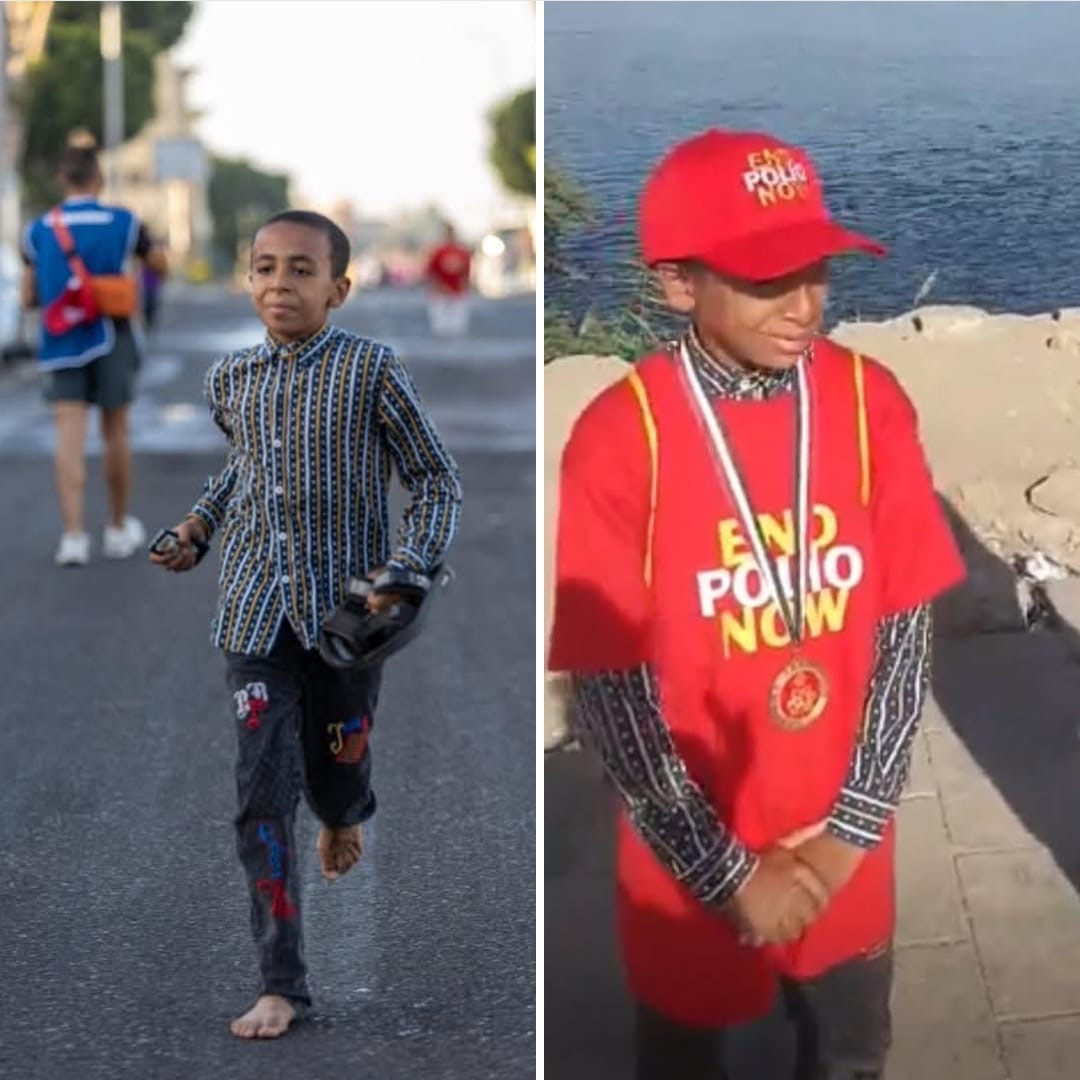 عبدالله وحلم الفوز حافيا 