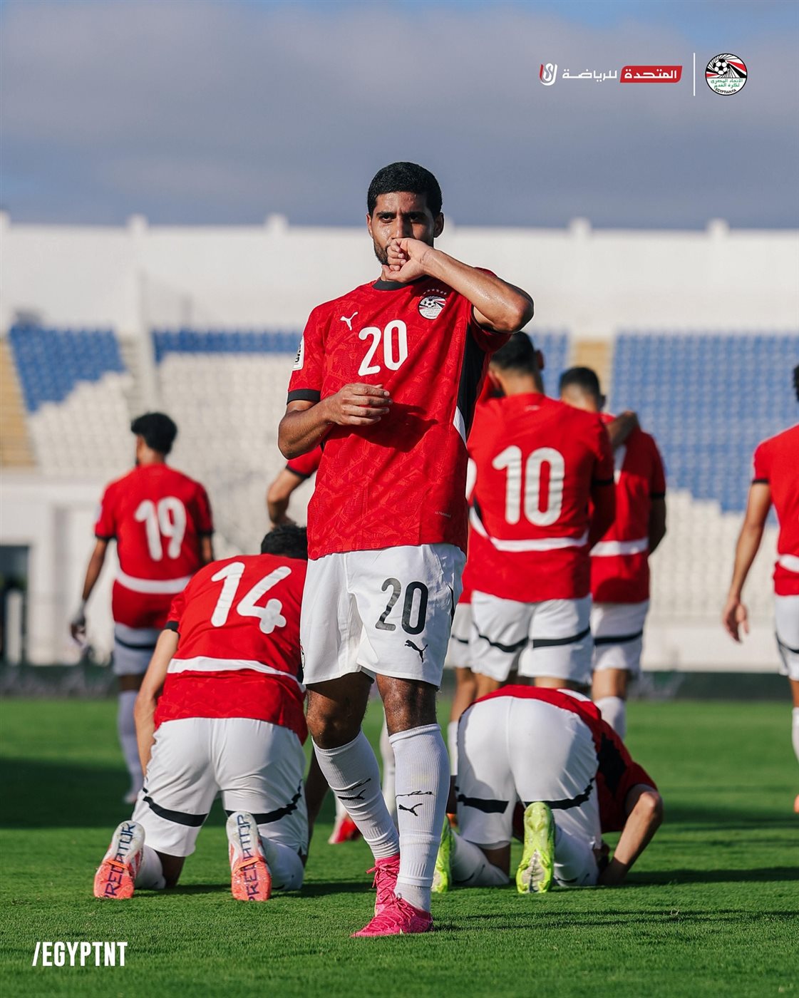 القنوات الناقلة لمباراة مصر وغينيا بيساو