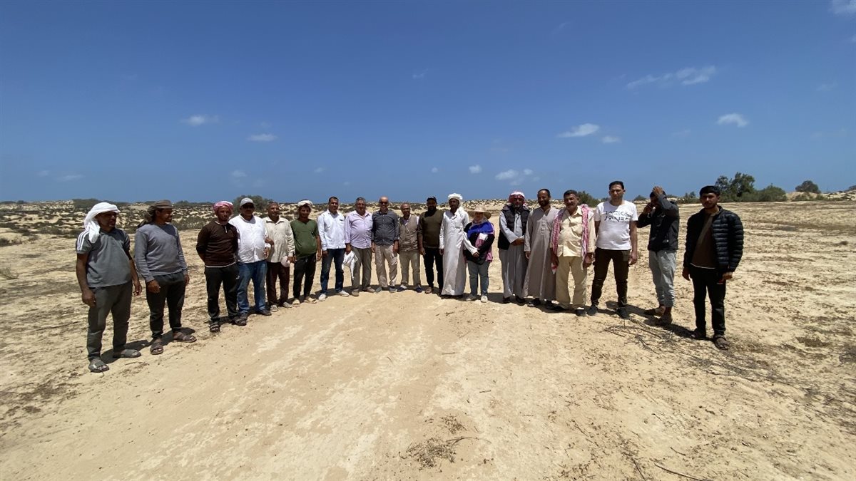 أبطال البعثة الأثرية يكتبون صفحة جديدة في تاريخ سيناء