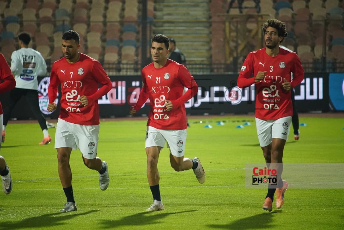 <strong>صور مران منتخب مصر </strong>