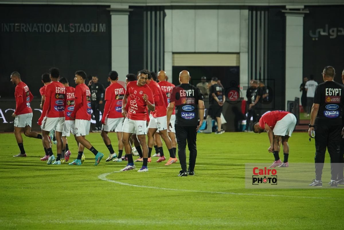 <strong>صور مران منتخب مصر </strong>