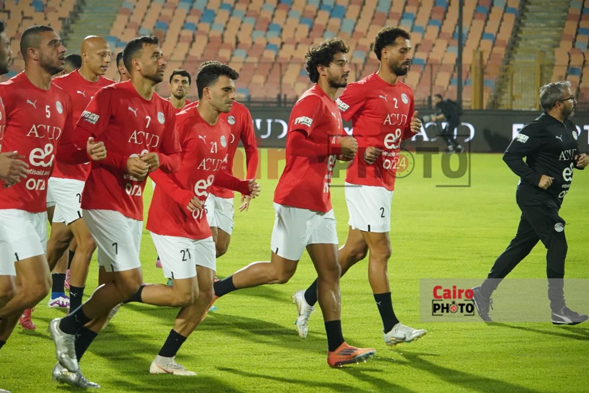 <strong>صور مران منتخب مصر </strong>