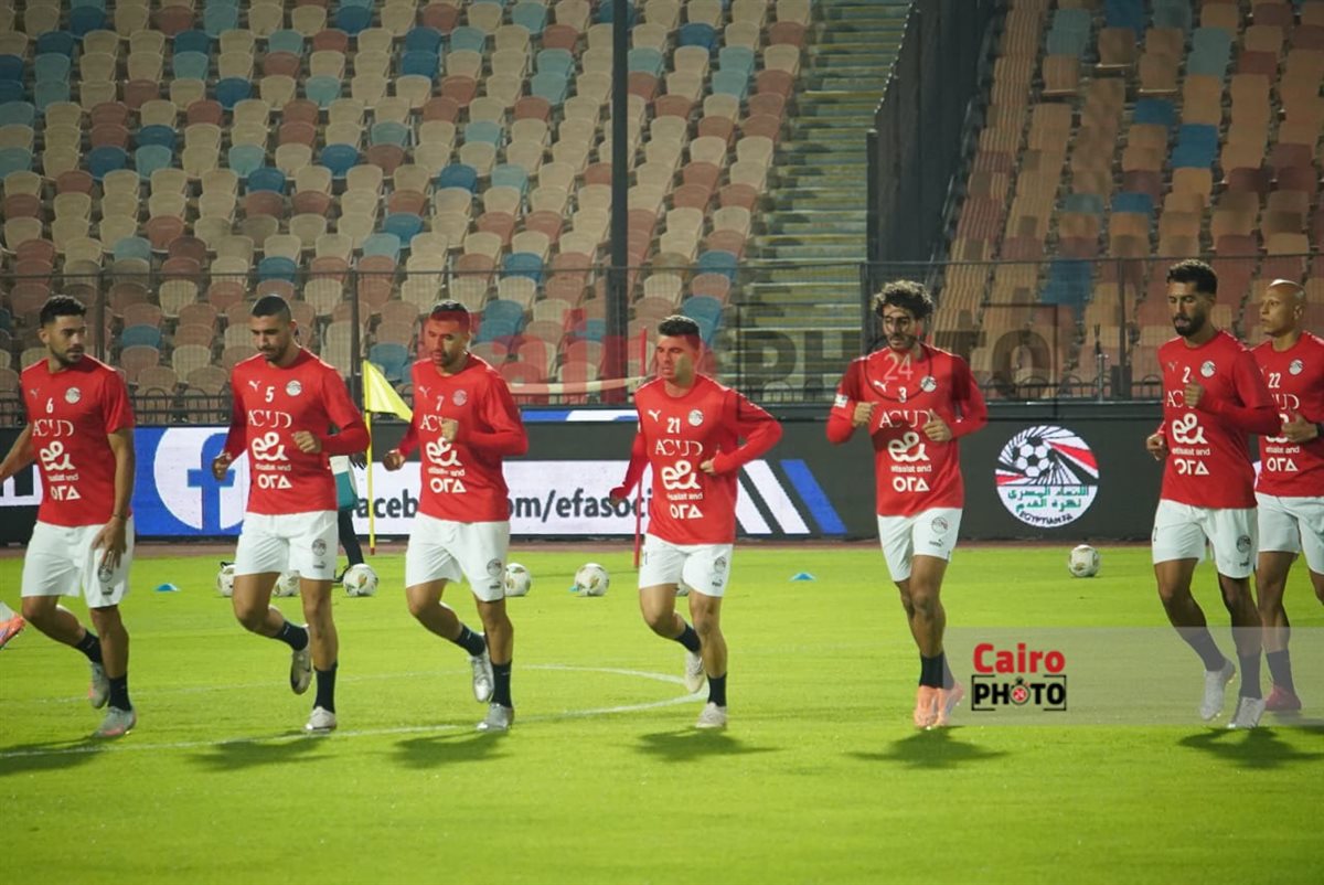 <strong>صور مران منتخب مصر </strong>