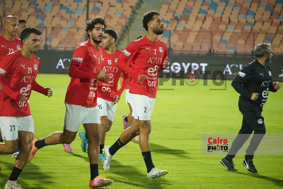 <strong>صور مران منتخب مصر </strong>