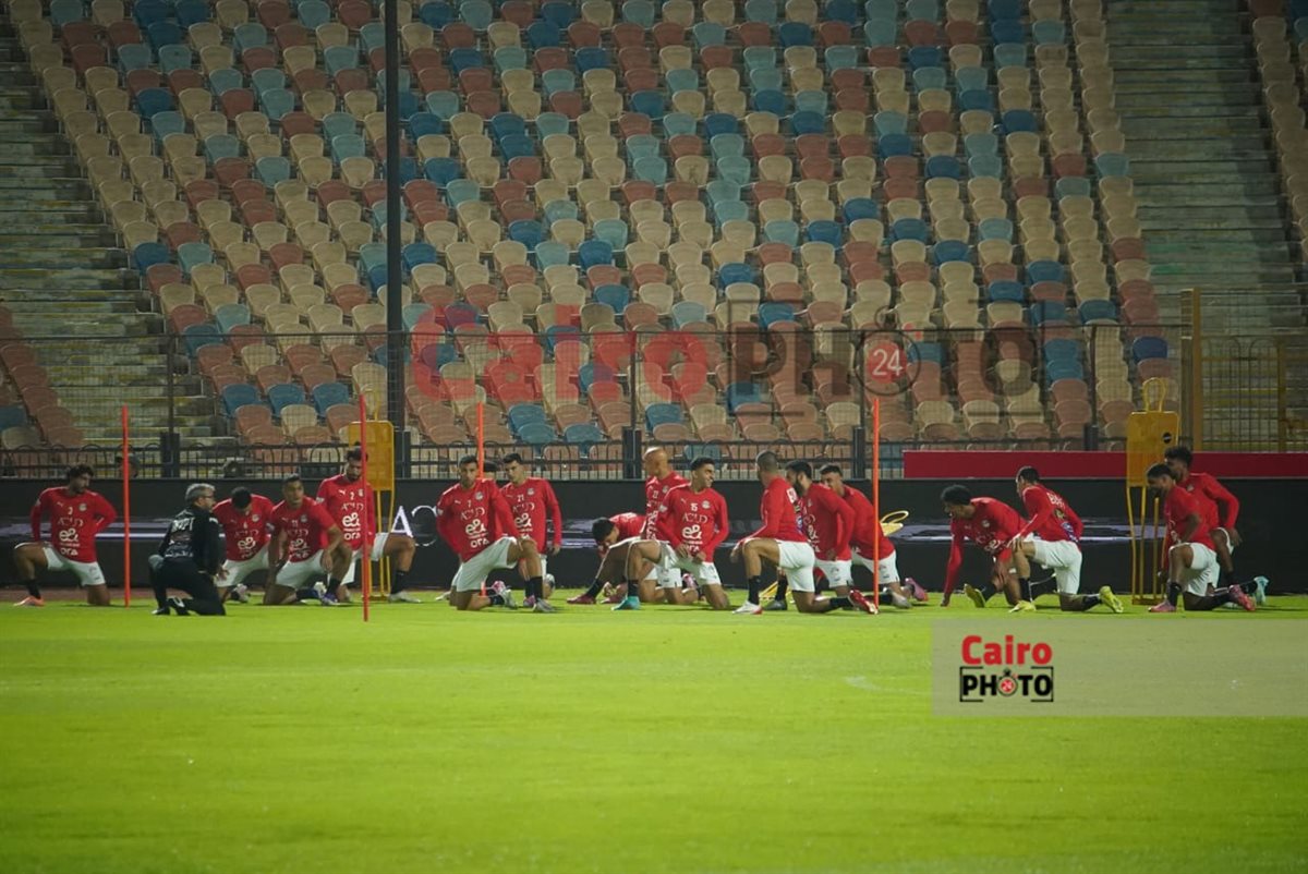 <strong>صور مران منتخب مصر </strong>