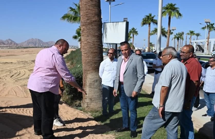 محافظ جنوب سيناء يتابع اللمسات النهائية بشرم الشيخ 
