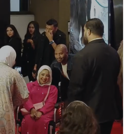 شيكابالا  أبزر حضور العرض الخاص لفيلم أوسكار بطولة أحمد صلاح حسني وهنادي مهنا 