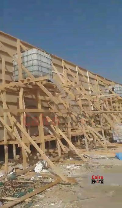 مشاهد صادمة لفتح خزانات مياه داخل منطقة آثار سقارة