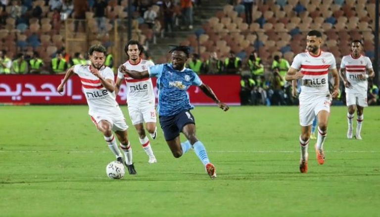 موعد مباراة الزمالك وبيراميدز