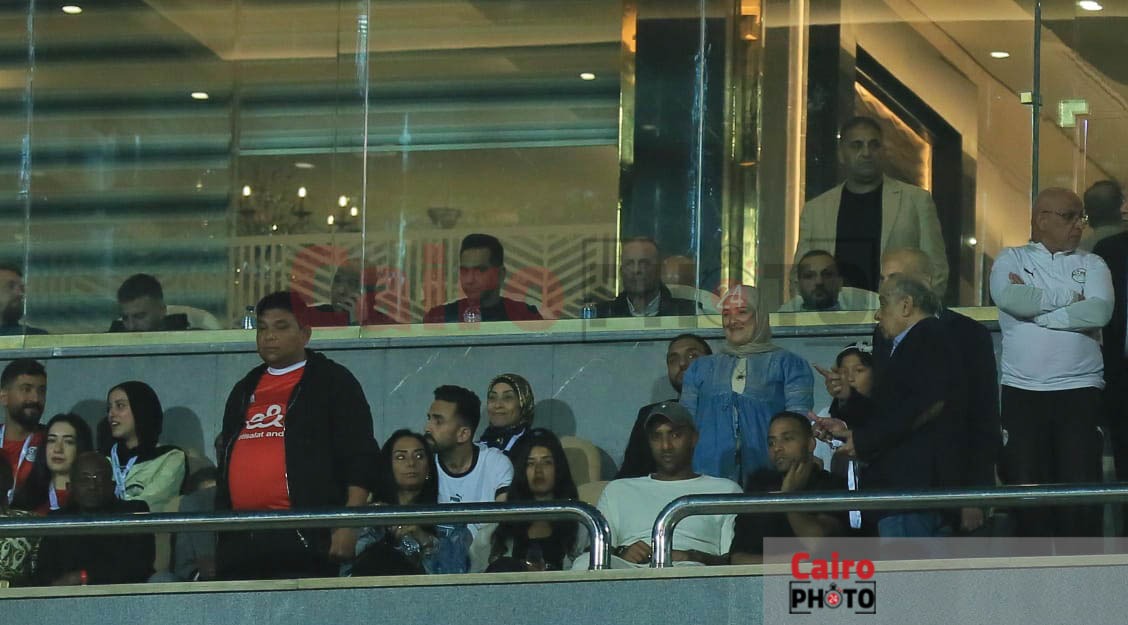 <strong>ييس توروب في مدرجات ستاد القاهرة </strong>