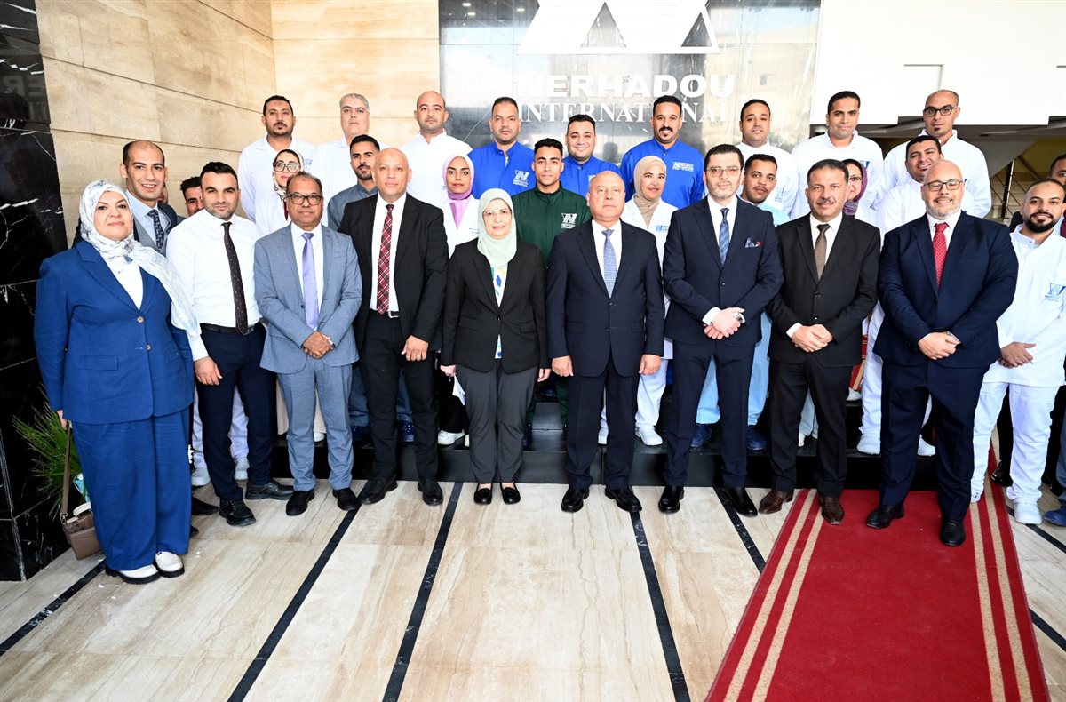 جانب من الجولة التفقدية للوزير