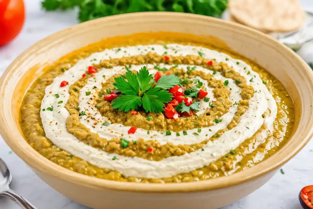 طريقة عمل بابا غنوج بالباذنجان المشوي 