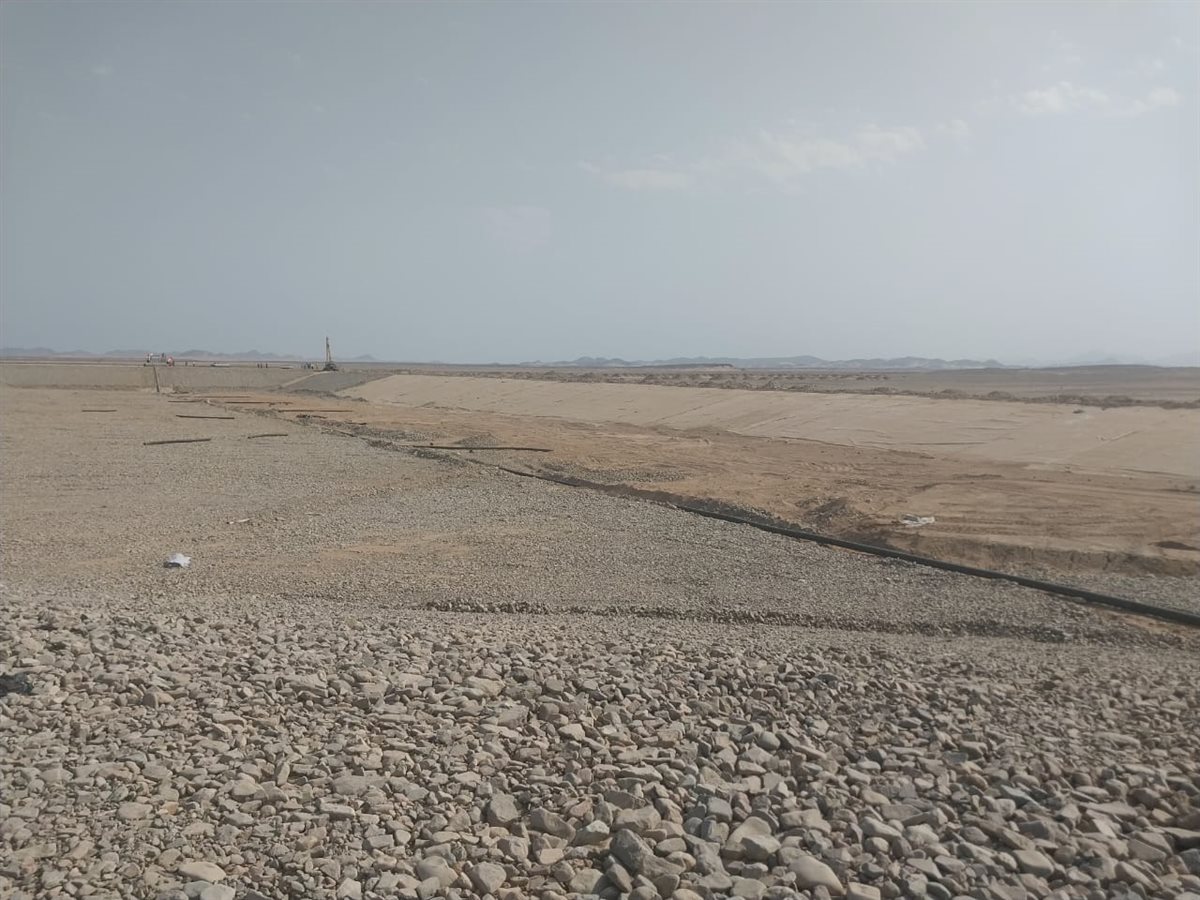 التسليم الابتدائي للمدفن الصحي الآمن بمدينة حلايب بمحافظة البحر الأحمر