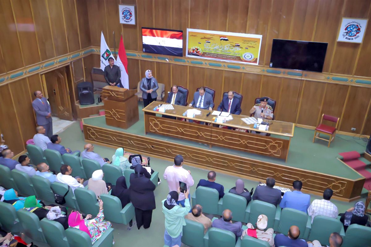 احتفالات هيئة الاستعلامات بنصر اكتوبر في سوهاج