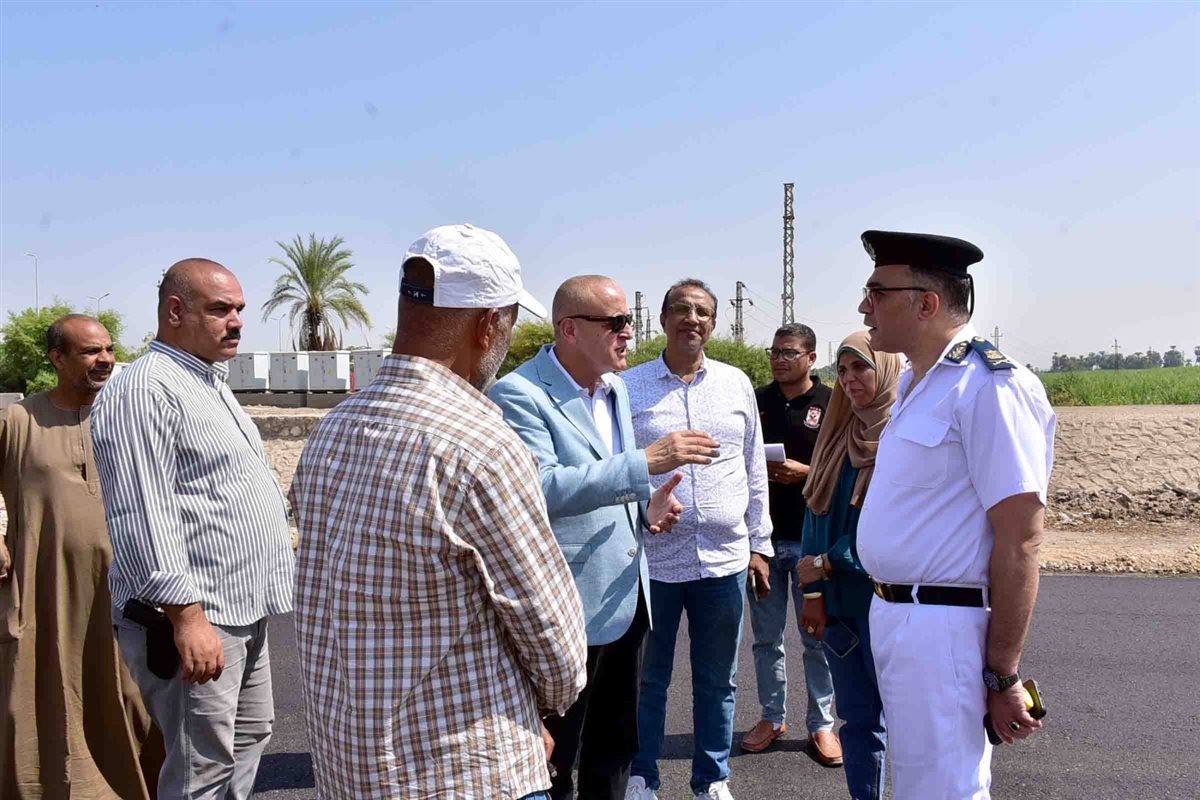 محافظ الأقصر يتفقد المواقع الأثرية 