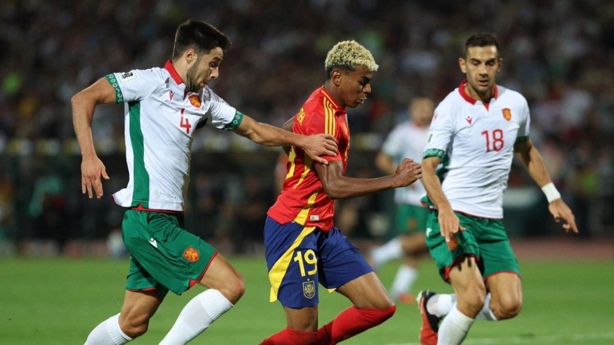  القنوات الناقلة لمشاهدة بث مباشر مباراة إسبانيا ضد بلغاريا اليوم 