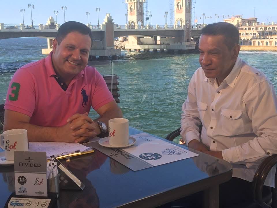 تكريم إدوارد لـ محمد شرف