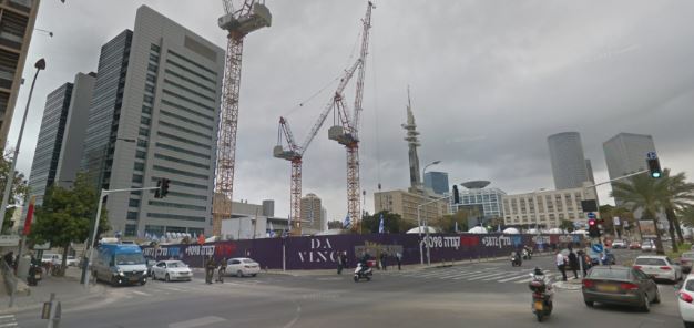 ضربات الصواريخ الإيرانية في تل أبيب