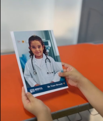 جانب من رد فعل الطلاب 