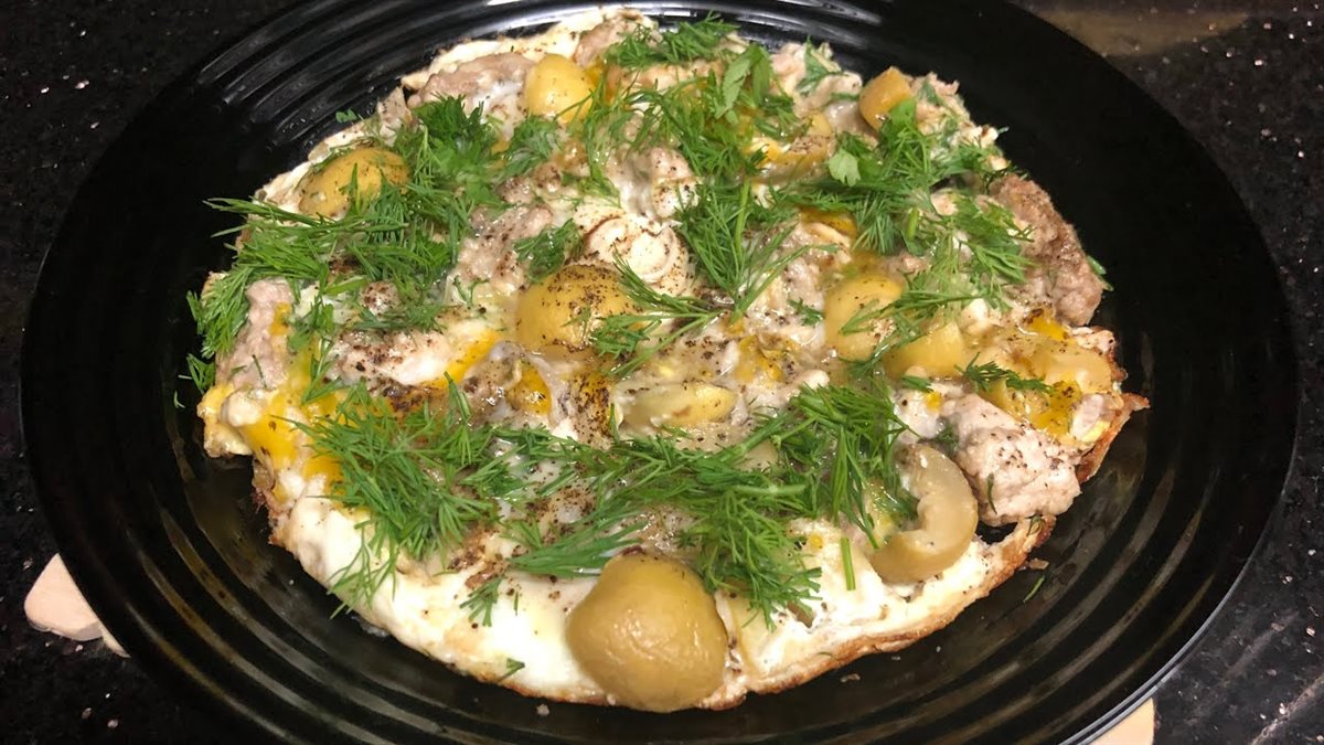 طريقة عمل المخ بالبيض