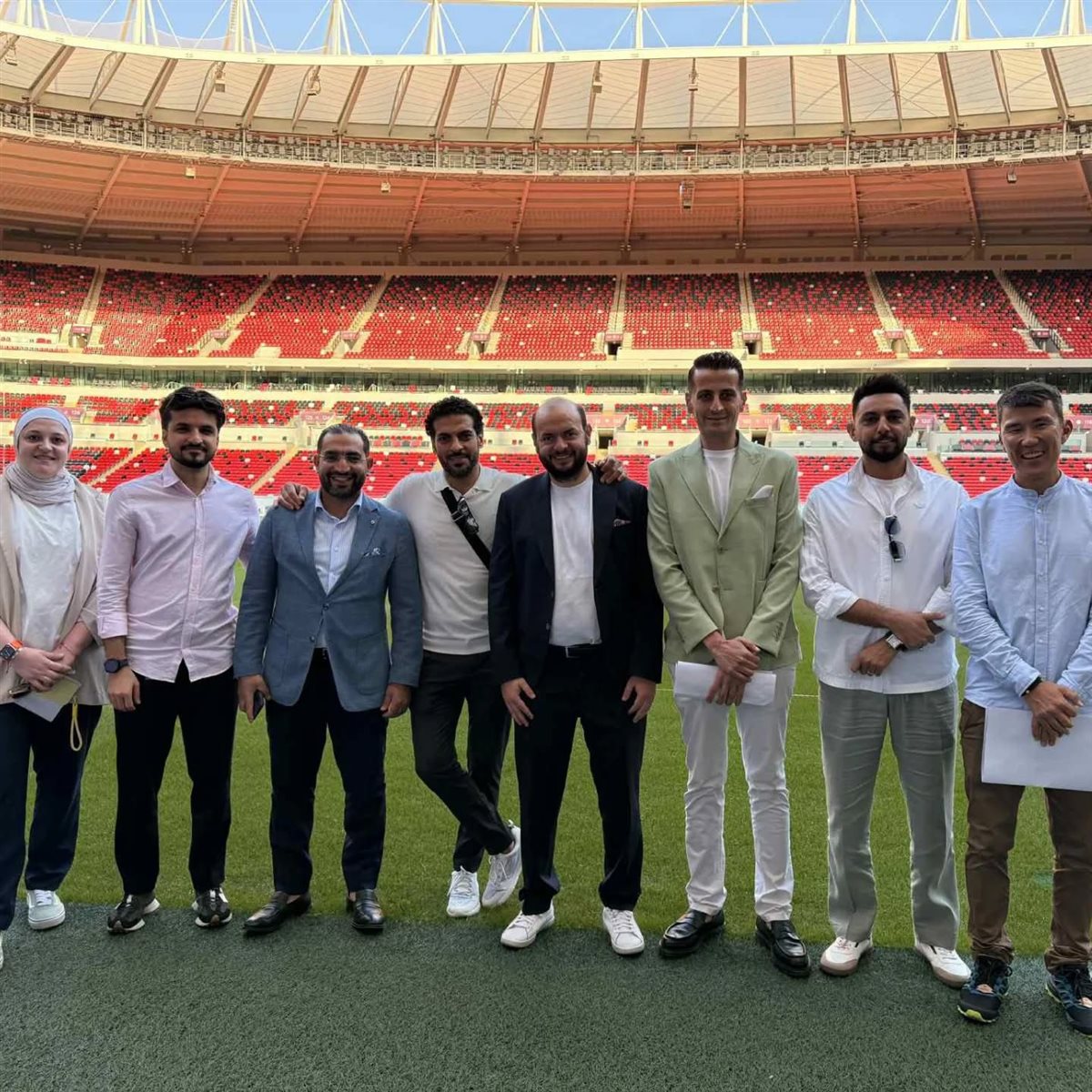 وفد بيراميدز يتفقد ملاعب التدريب في قطر استعدادًا للمشاركة في نهائيات كأس الإنتركونتيننتال