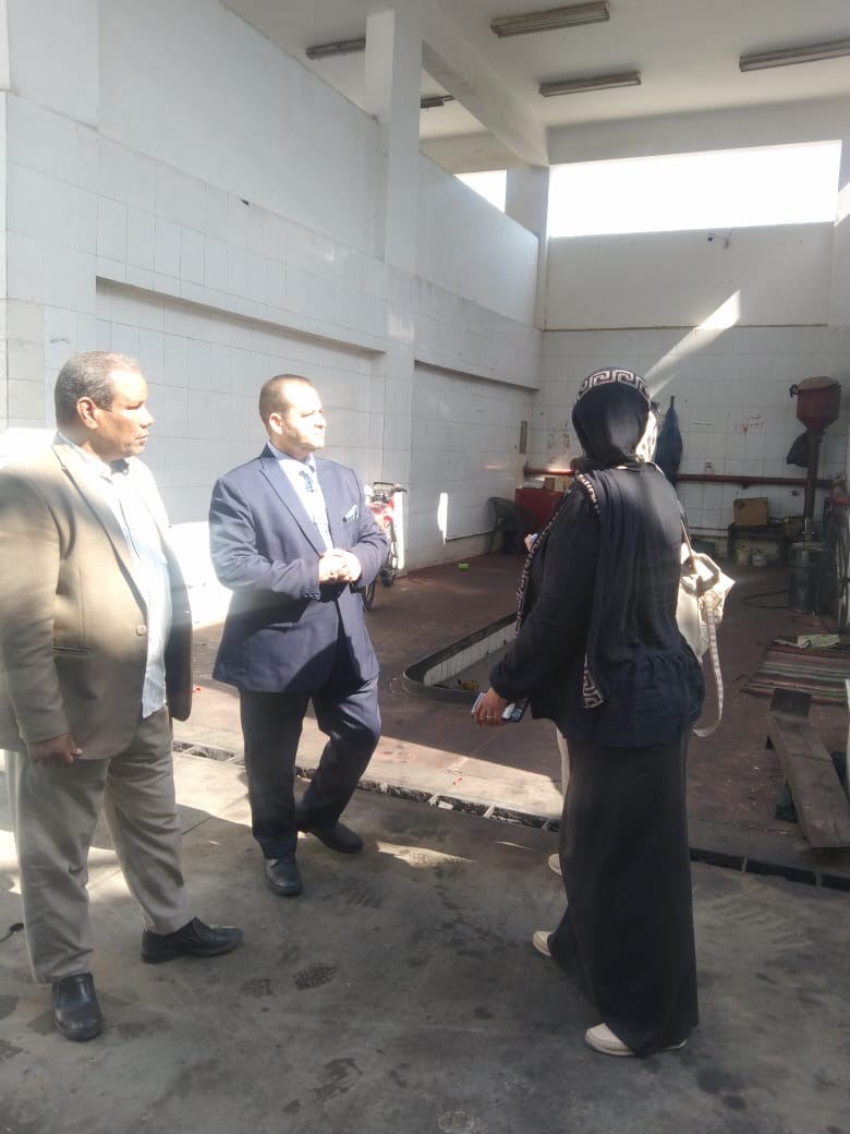 مدير القوى العاملة وجولة تفقدية