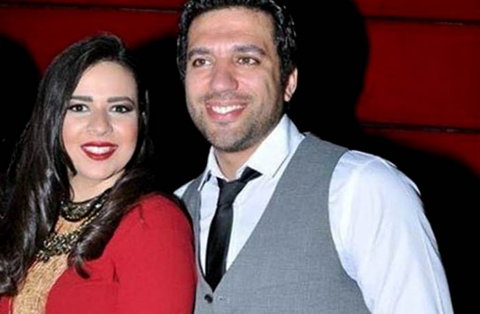 الفنان حسن الرداد وإيمي سمير غانم