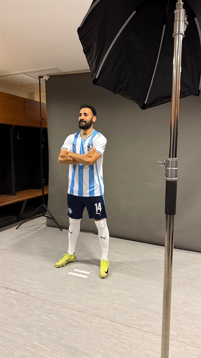 <strong>جلسة تصوير للاعبي بيراميدز قبل نهائي السوبر الأفريقي أمام نهضة بركان</strong><br> 