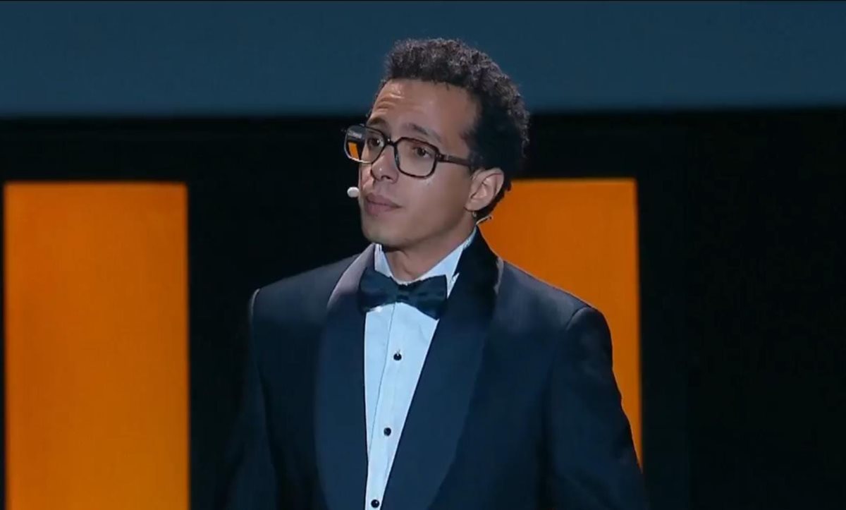 طه دسوقي في حفل افتتاح مهرجان الجونة السينمائي