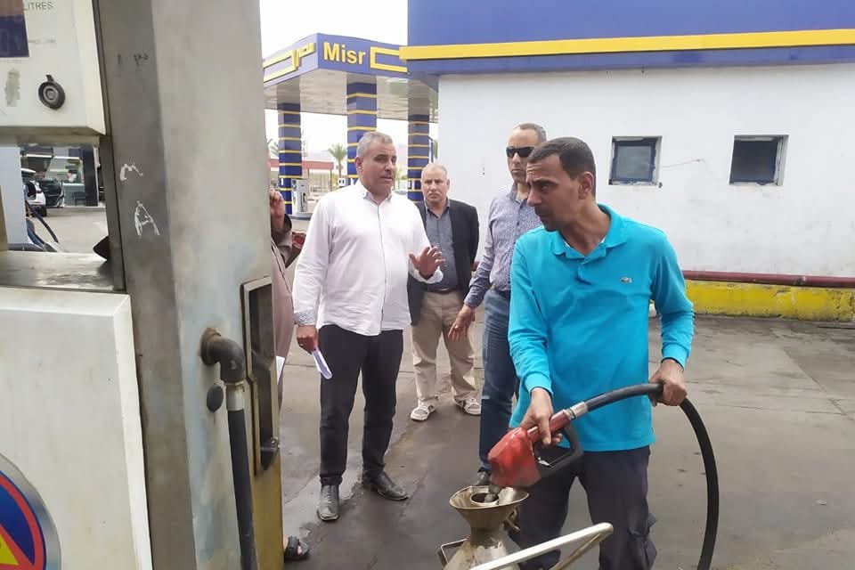 حملات تفتيشية على محطات الوقود بجنوب سيناء