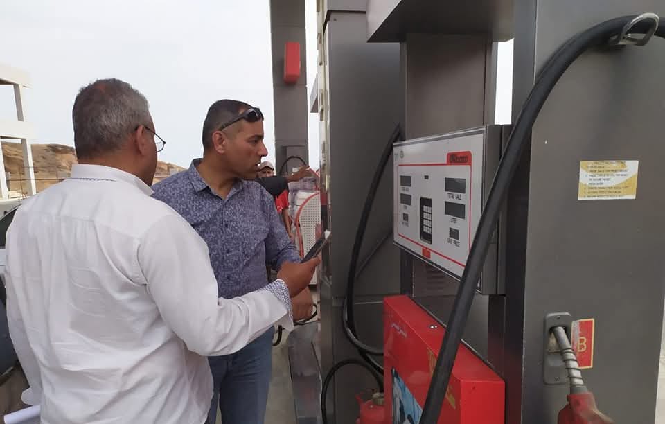 حملات تفتيشية على محطات الوقود بجنوب سيناء