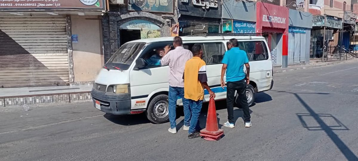 متابعة الالتزام بالتعريفة الجديدة برأس غارب 