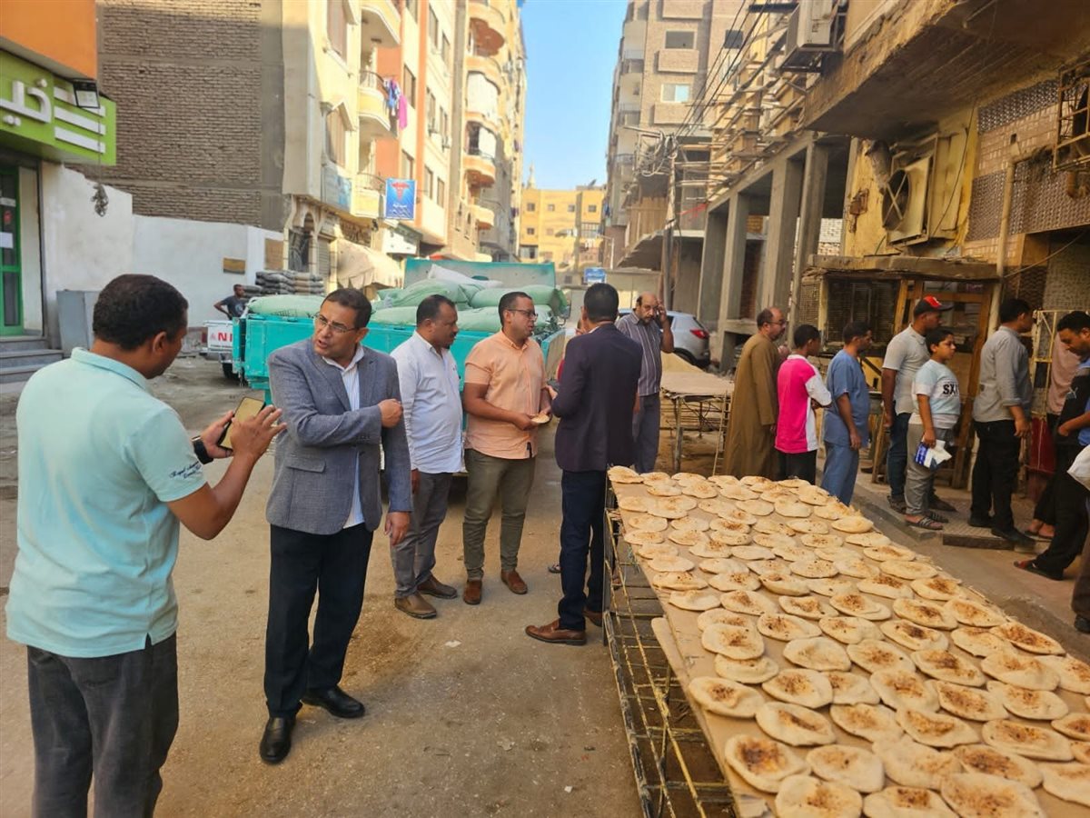 تفقد المخابز ومحطات الوقود 