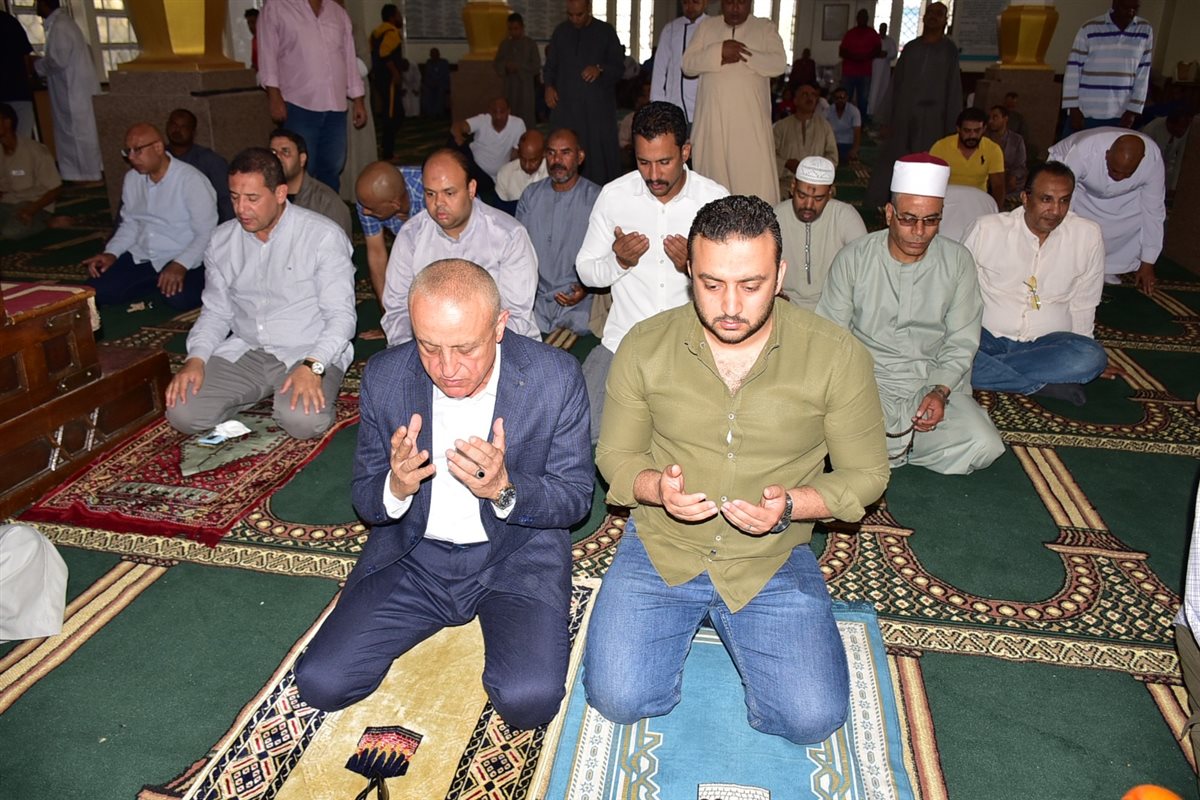 محافظ الأقصر يتفقد تطوير مسجد أحمد النجم 